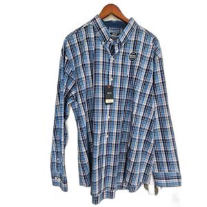 Men's XXL IZOD button up long sleeve shirt